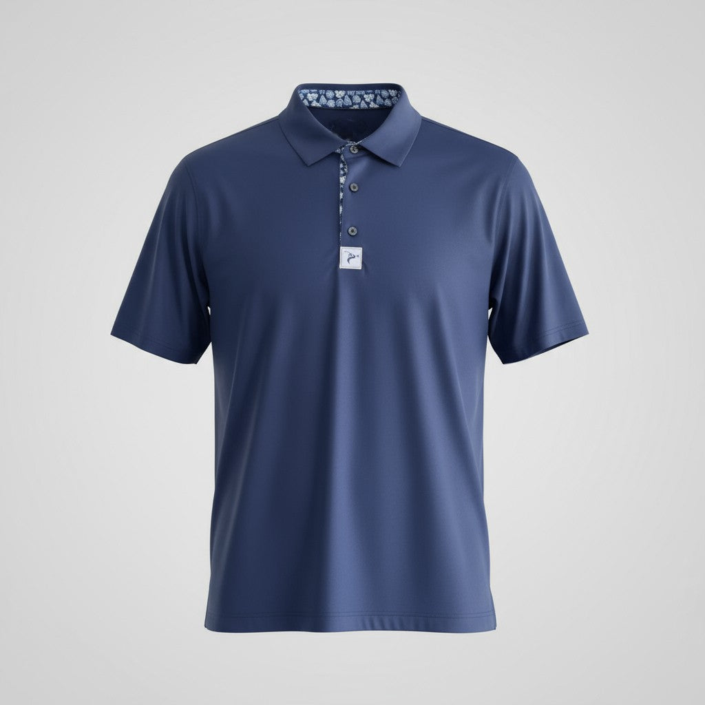 Navy Polo – Par Adjacent