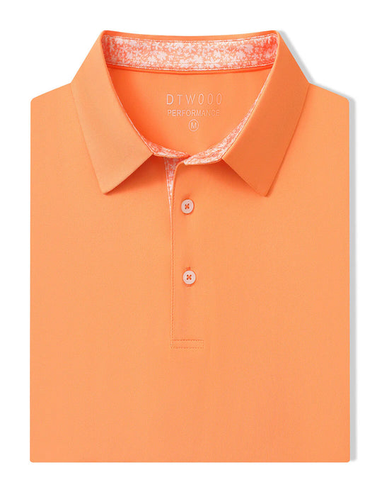 Shimmer Orange Polo
