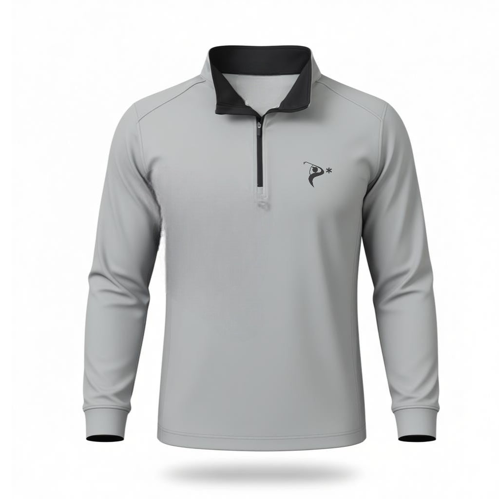 Light Grey 1/4 Zip