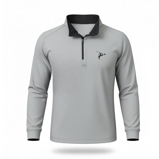 Light Grey 1/4 Zip