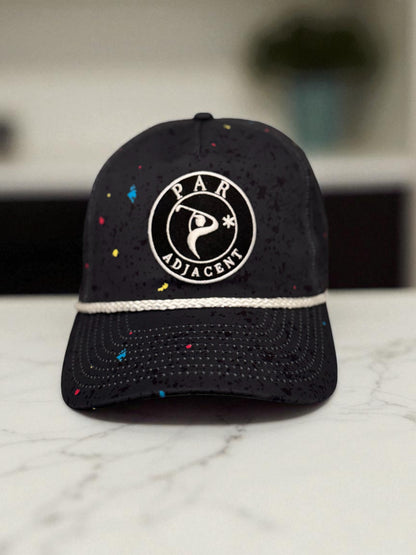 Splatter Dark Grey/White